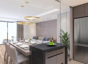 Minimalistic Style kitchen interior design