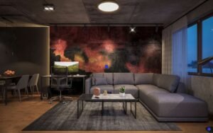 Retro living room