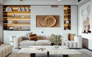 Monochromatic decor