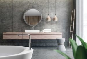modern bathroom interior