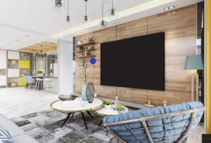 Southwestern living room interior