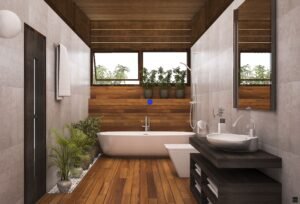 Contemporary bathroom